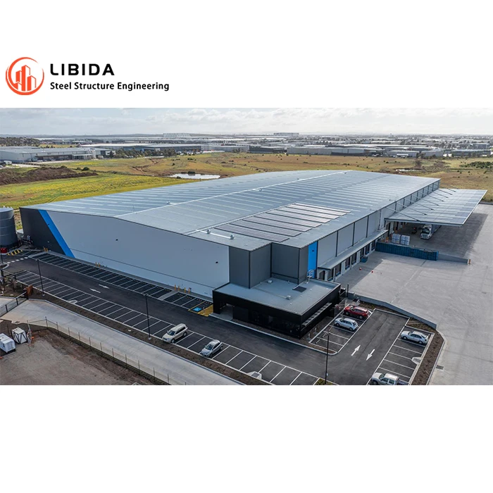 Рентабельное строительство Готовые стальные здания функциональный зал бесплатный дизайн промышленный сарай