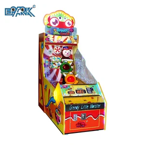 Hot Selling Greedy Little Monster Arcade Lottery Indoor Amusement Ticket Park Redemption Game Machine for Sale