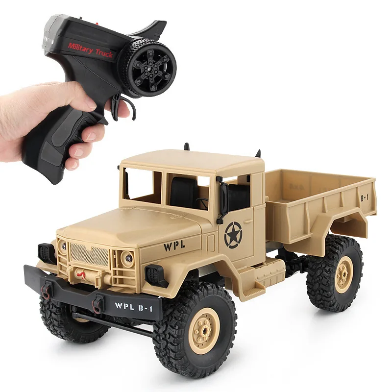 Lot de 4 roues de chenilles pour camion militaire RC pour camion militaire WPL 1/16 RC