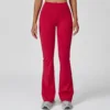 Raspberry red Flare Pants