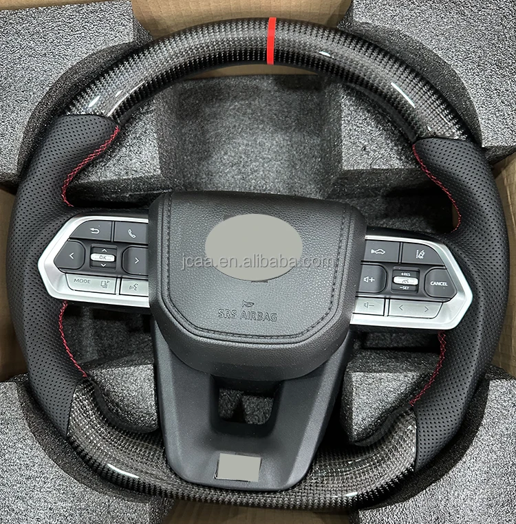Новое поступление, многофункциональное рулевое колесо, обновляющее рулевое колесо, для Toyota land cruiser 2008 + и prado 10 +
