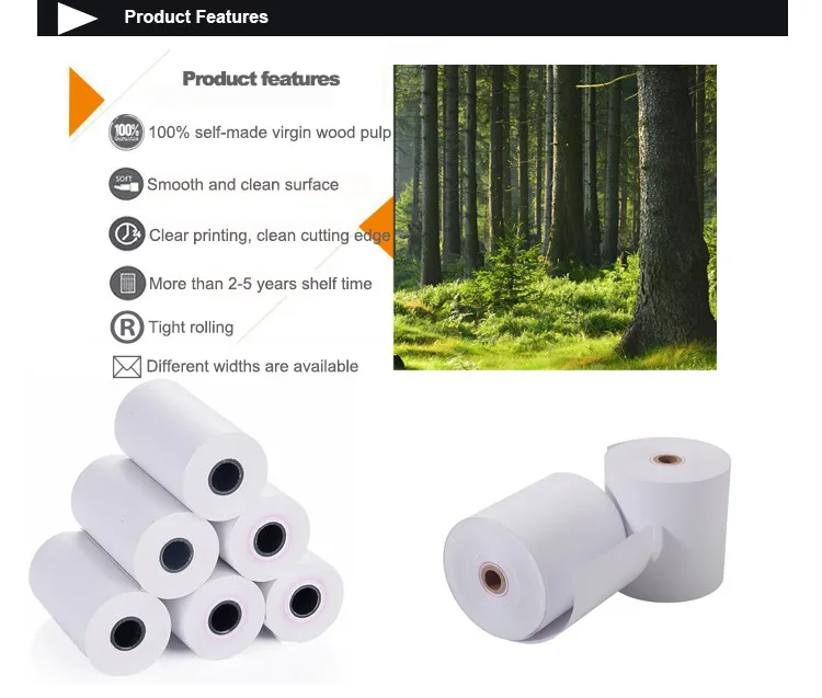 Top Quality Jumbo Roll Thermal paper jumbo thermal paper From China Office Paper Supplier