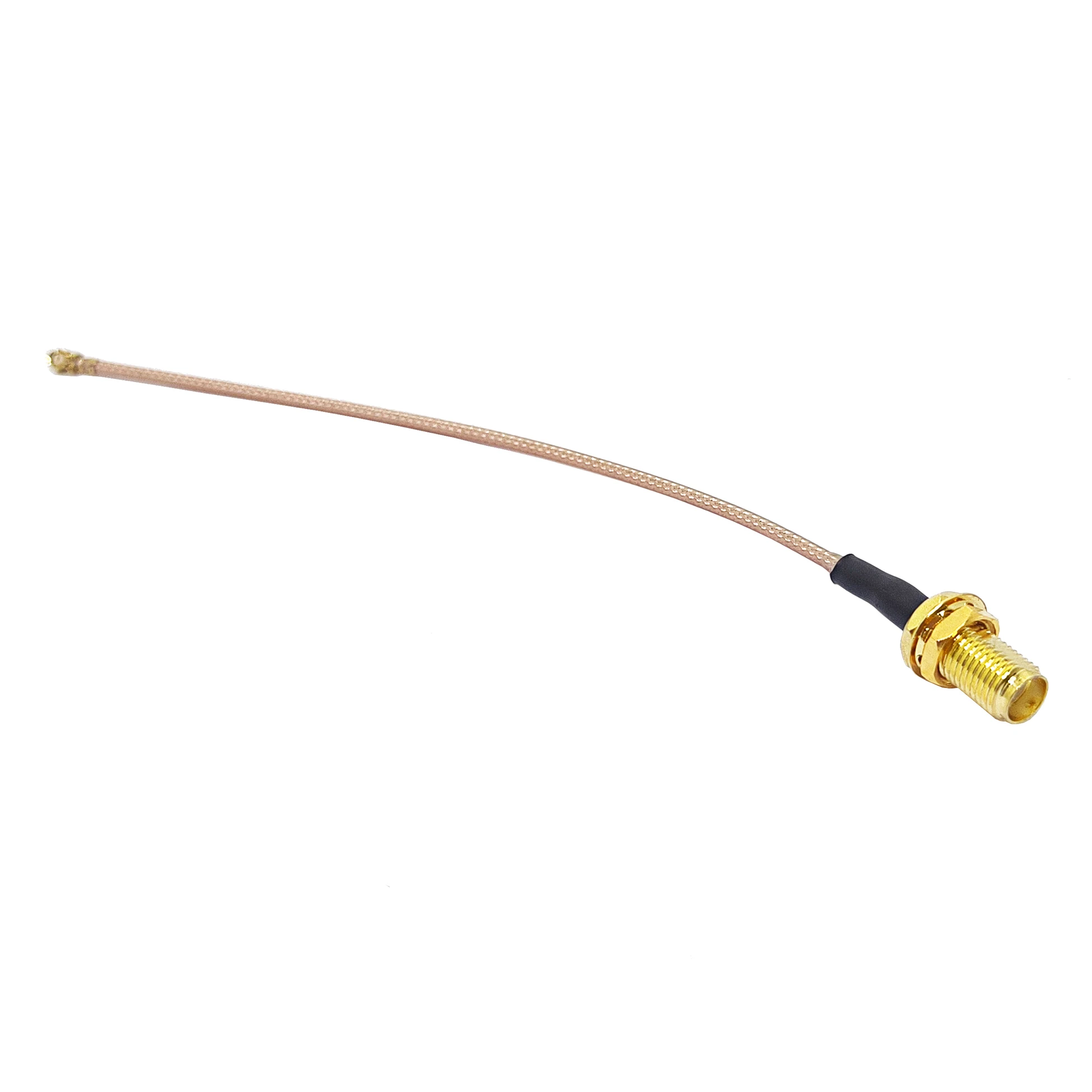 Fabrik 50 Ohm SMA Buchse BH zu U.FL für RG178 RG 178 FPV Antenne Koax-Pigtail HF-Koaxial-Verlängerungskabelbaugruppe