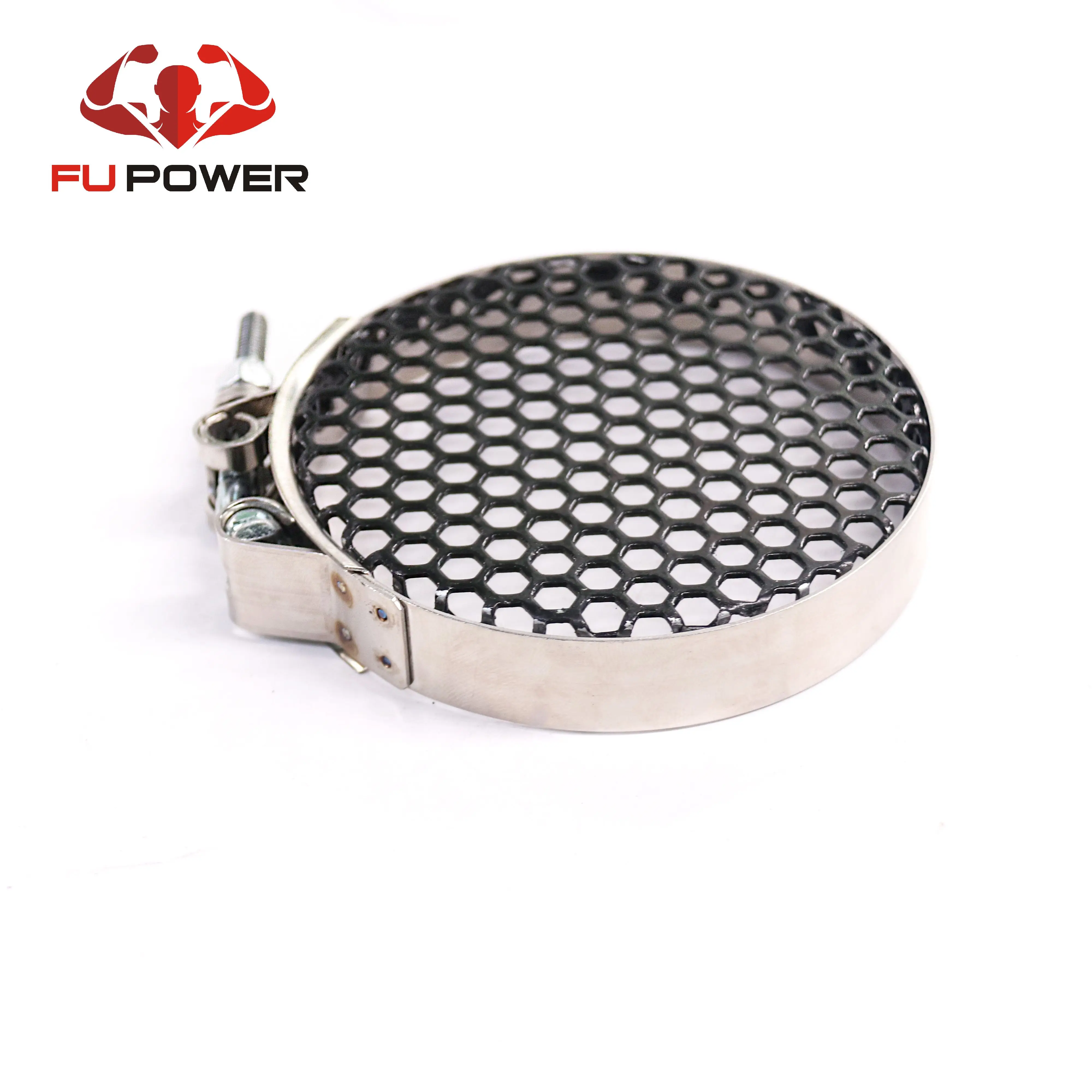 thumbnail image 2 of Turbo-Guard SF 4 Inch Stainless Steel Air Screen Filter – T3 T4 Garrett, Grey 2 of 5