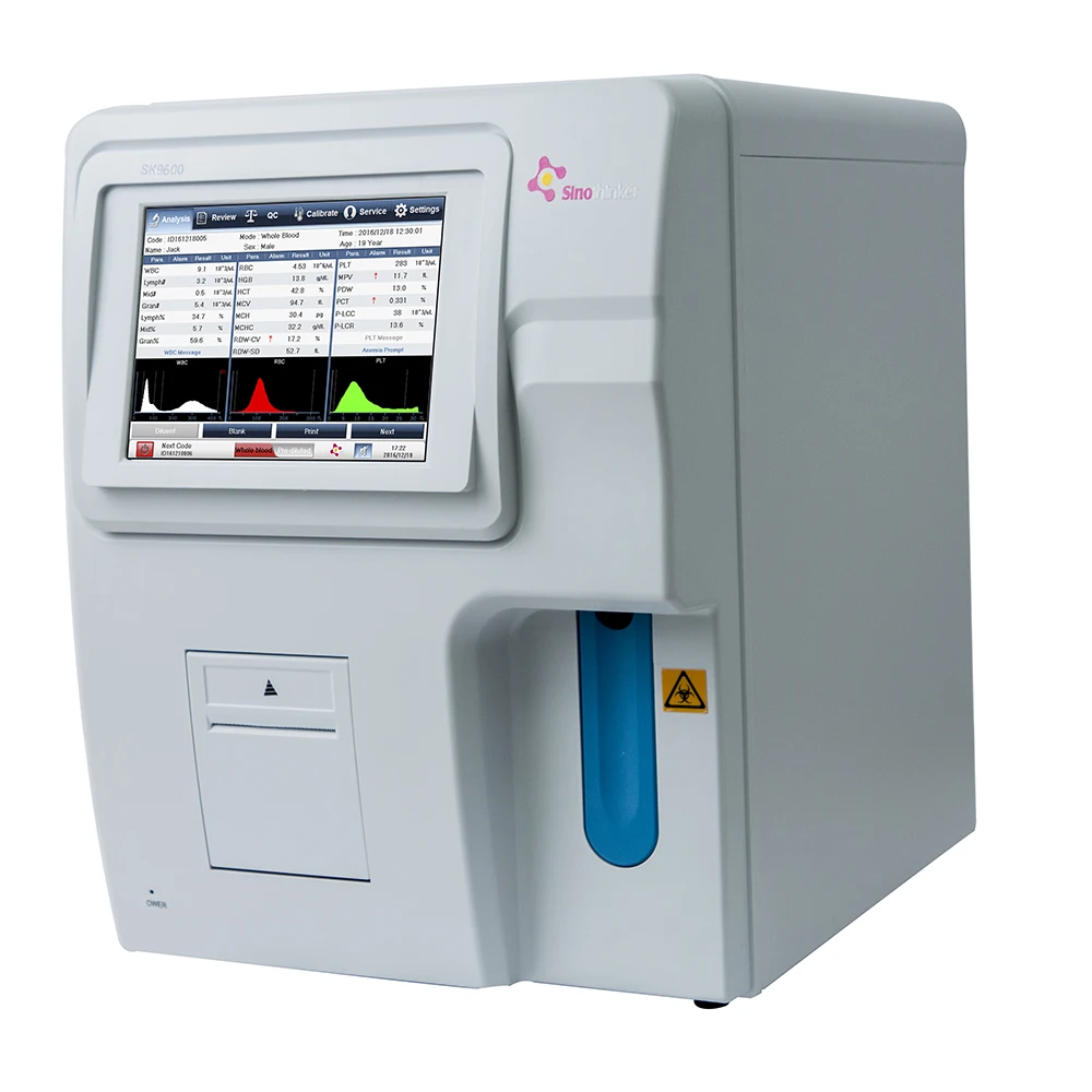 Laboratory Equipment Automated Open System  Bc-20s Hematology Analyzer 3-Part Hematology Analyzer Price of China