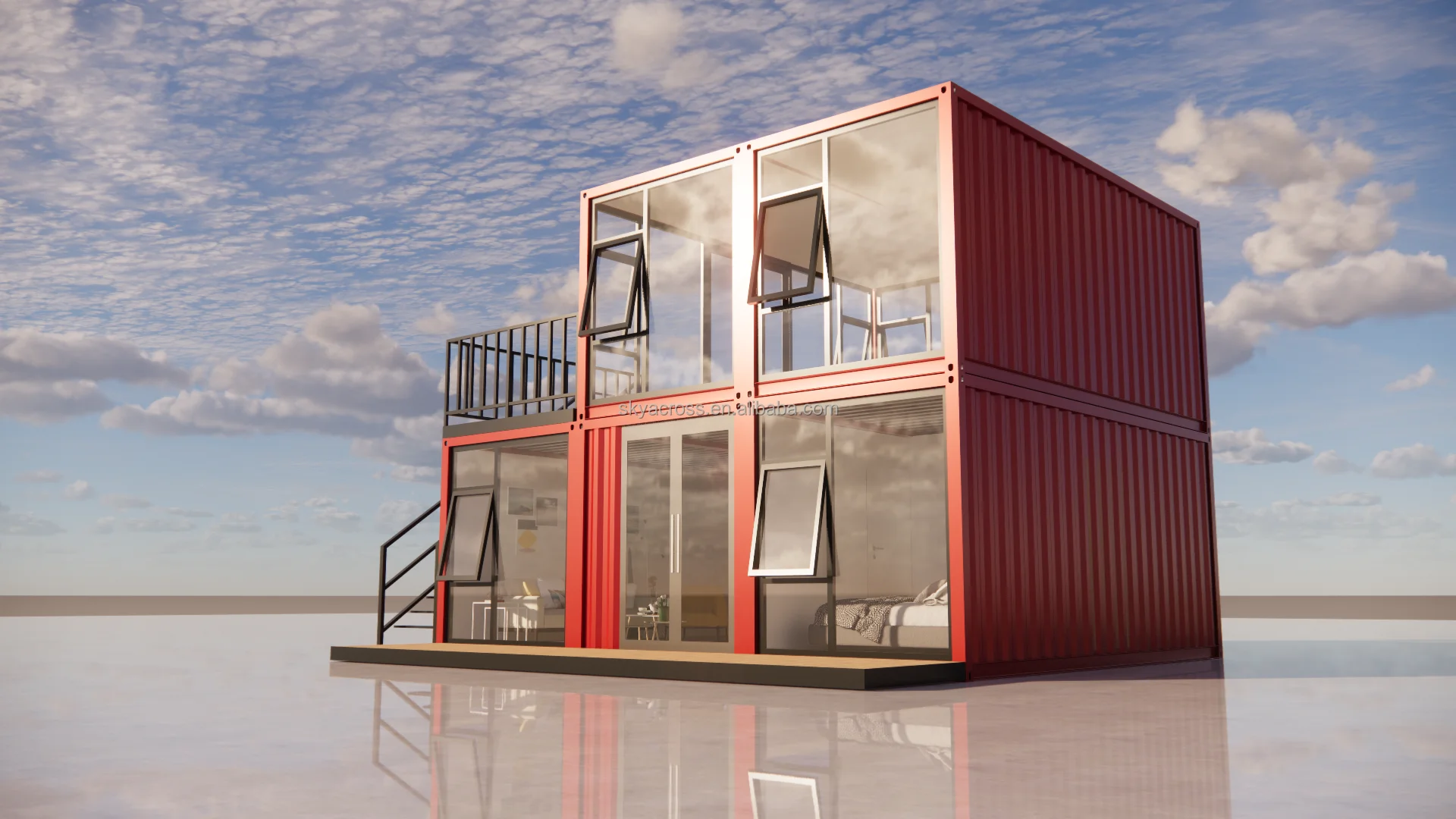 Cbox Hot Sale Modern Luxury Modular Container Homes Hurricane Proof
