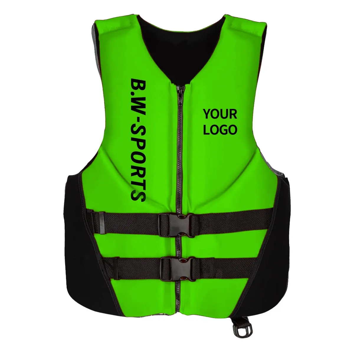 thumbnail image 2 of Neoprene Life Vest For Adults – Universal Fit For Surfing, Kayaking, Jet Ski – Lightweight With Whistle, Men & Women 2 of 3