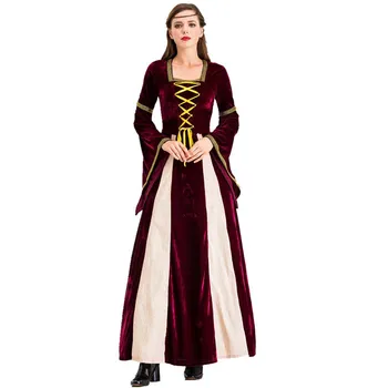 Barok jurk Wolfgang dames | Elegante barokstijl jurk Barok jurk Wolfgang dames | Elegante barokstijl jurk