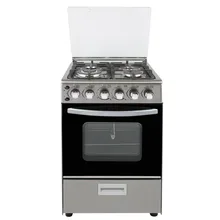 CE certificate Stainless Steel Gas Stove With 4-Burner and Gas Oven