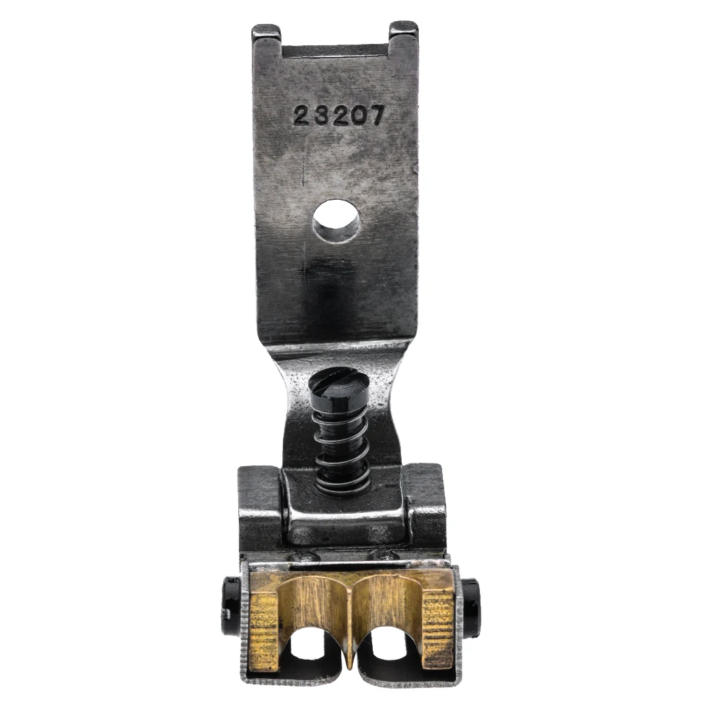 Double Needle Invisible Zipper Presser Foot With Copper 3/16(4.8mm)  7/32(5.6mm)for 457  Machine for Surface Decorative Sewing