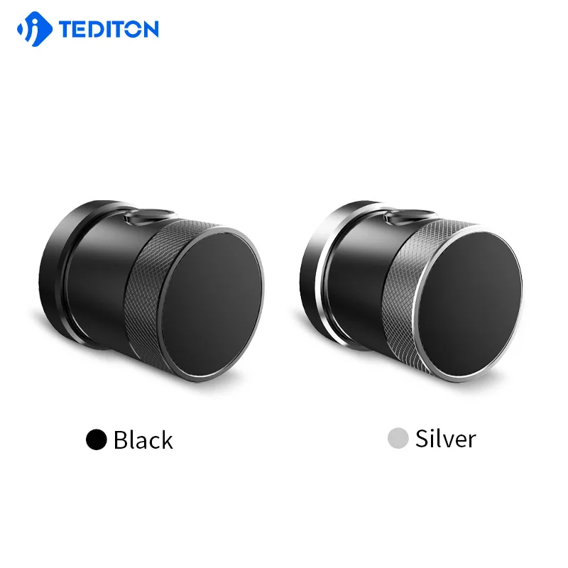 Tediton Electric Wifi Fingerprint Scanner Mechanical Key Combination Magnetic Smart Door Lock