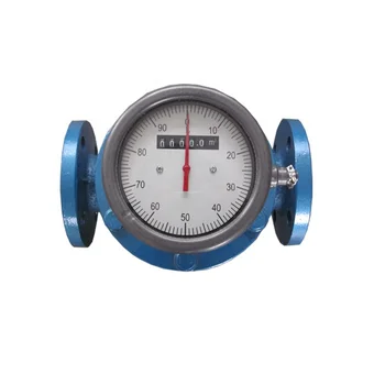 Cast iron  diesel oil flow meter oval gear flow meter