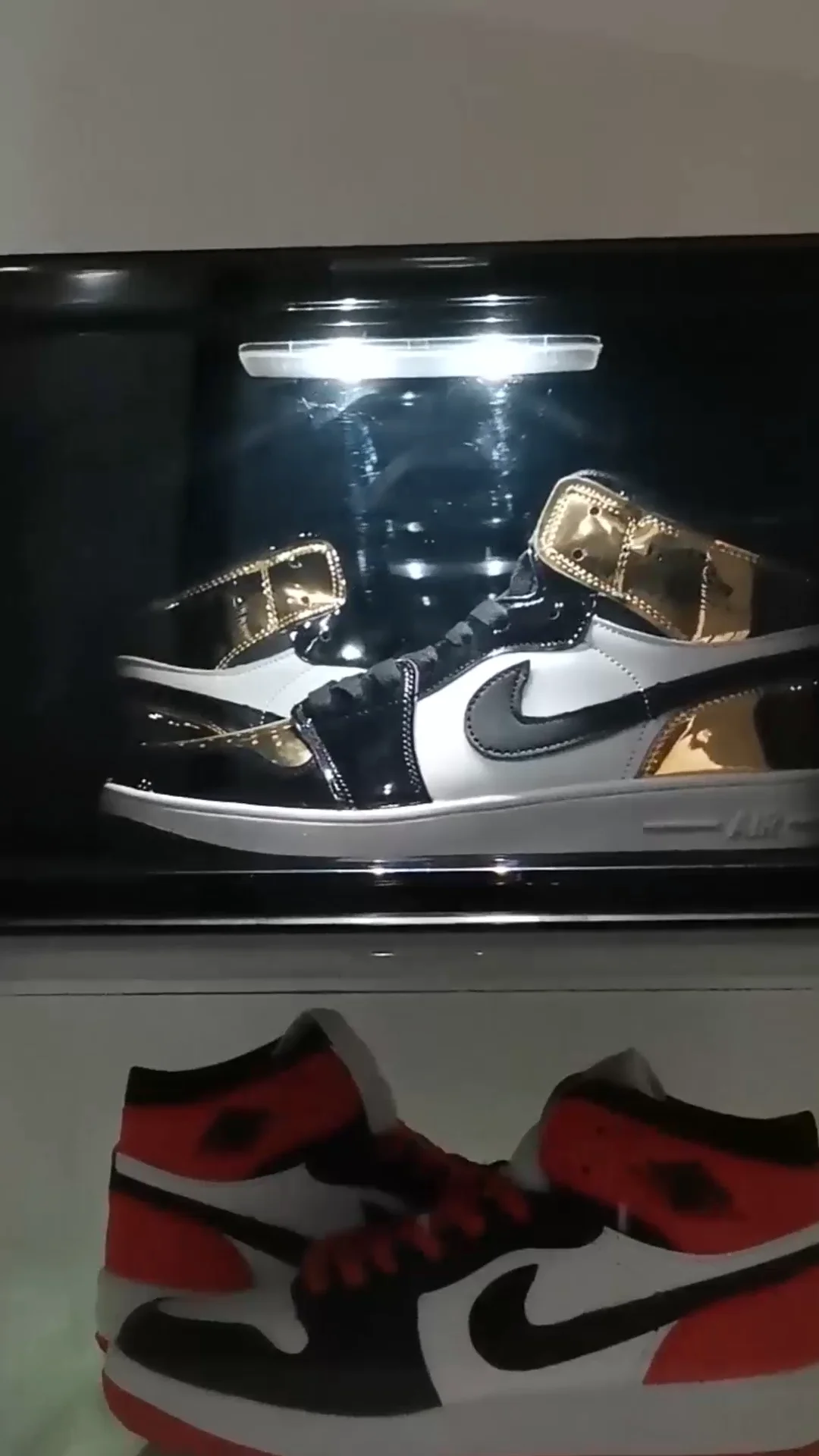 New Product Smart Voice Control Sneaker Shoe Box Led Light Buy Shoe