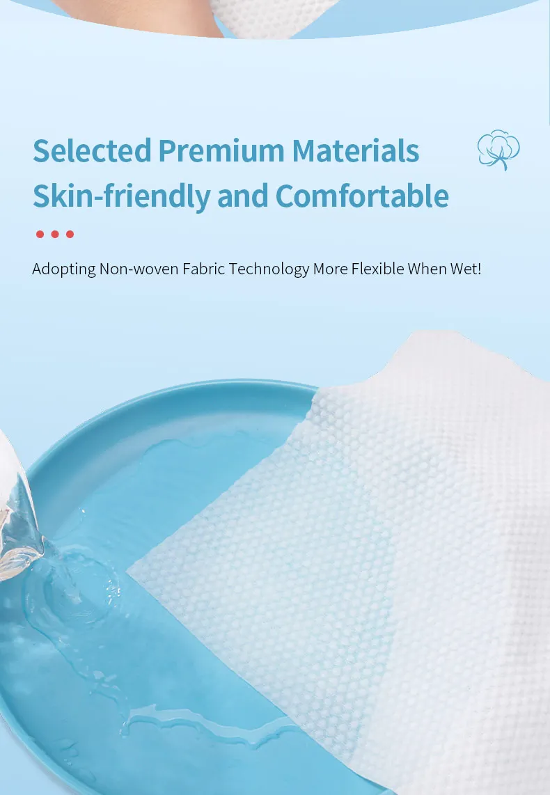 Big Bag 90gsm Cotton Fiber Paper Tissues 600g Jumbo Disposable Face ...