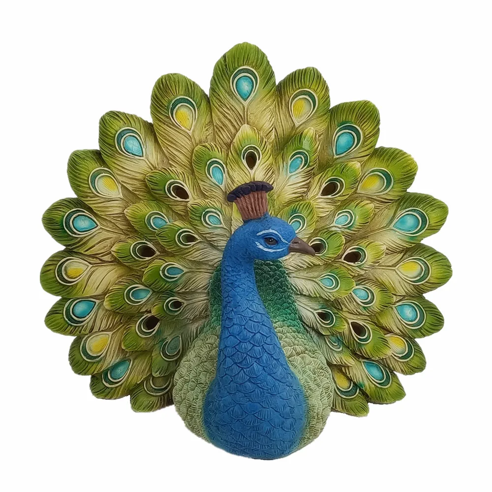 Fall Decor Gold Gilttered Resin Turkey Statue  Polyresin Turkey Sculpture