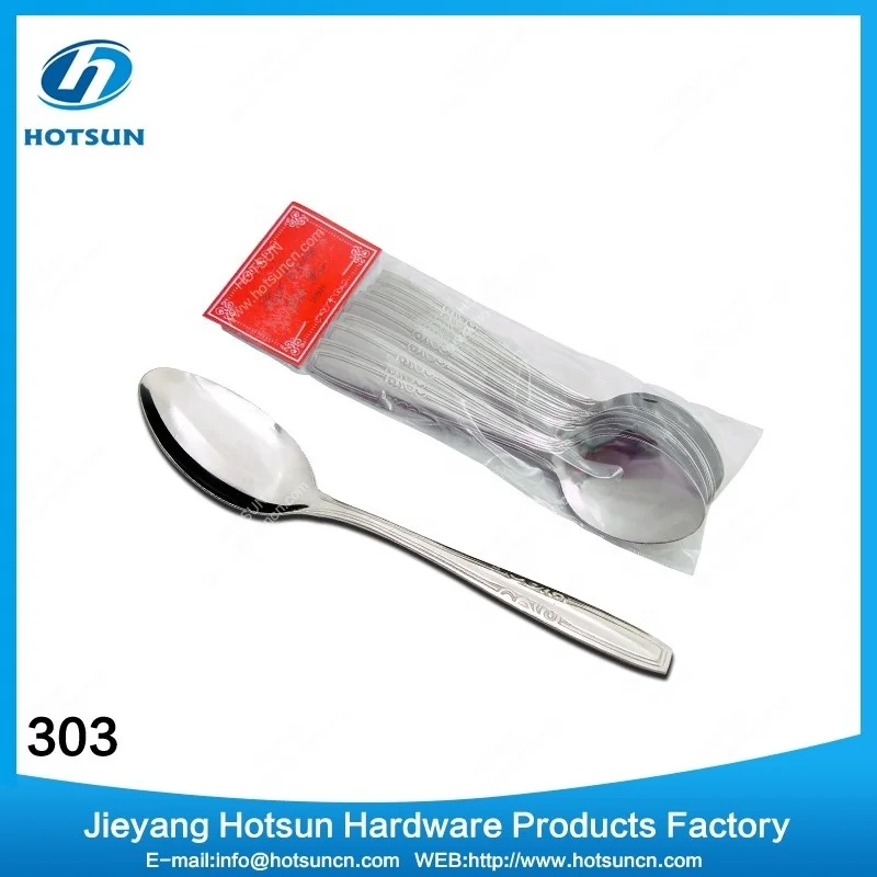 303 spoon スプーン 303 Stainless Steel Spoon 888 999 Fork - Sustainable Dinnerware