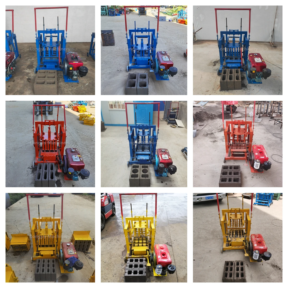 Complete Set Of Equipment For Exporting Small Mobile Brick Machines And ...