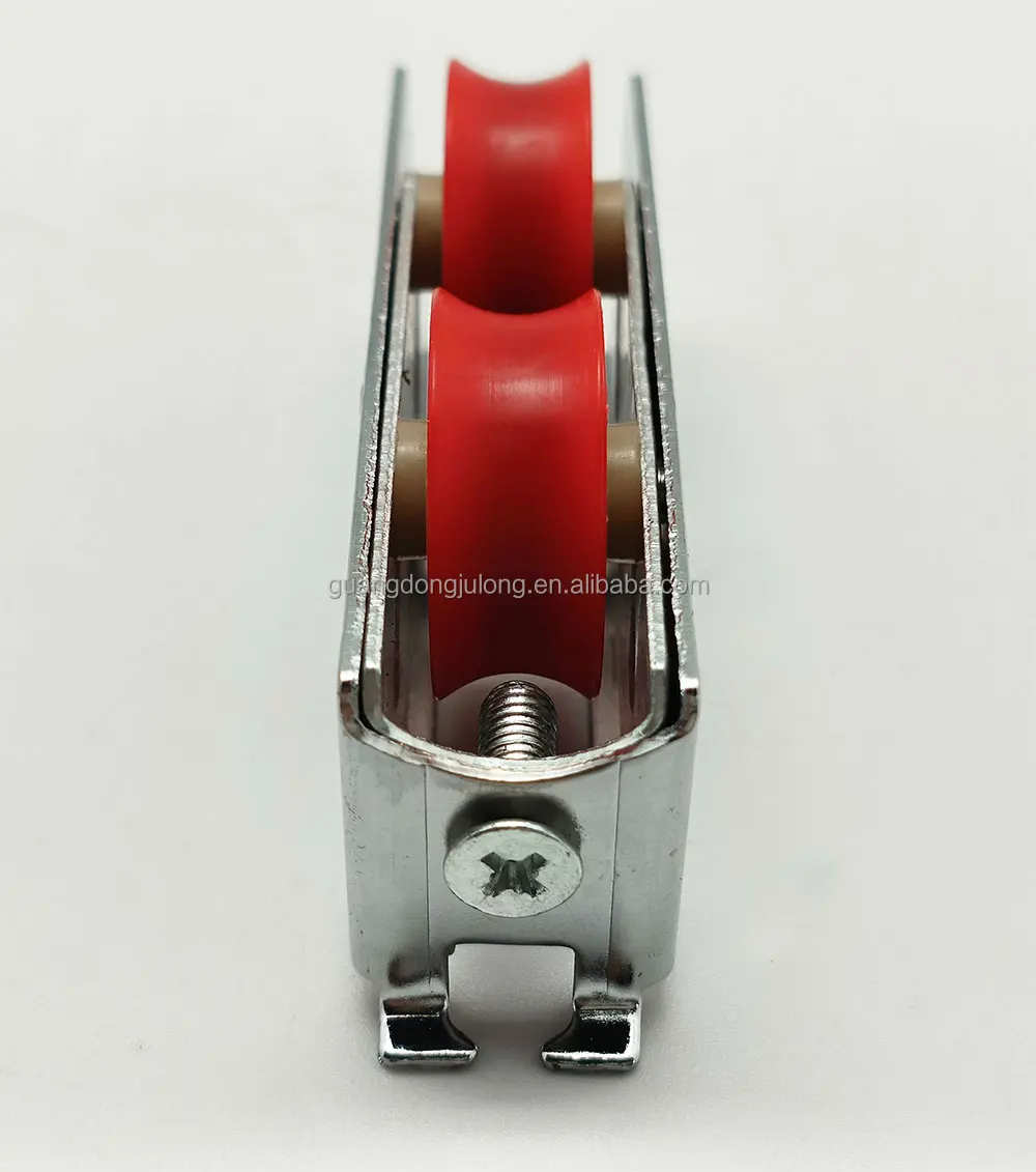 Sample Available Aluminum Window Wheel 0.62mm Nylon Rollers Wheel For