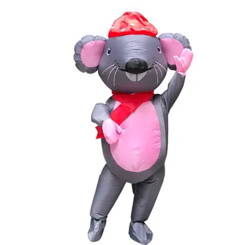High Quality Custom Valentine's Day Cute Mouse Mascot Costume