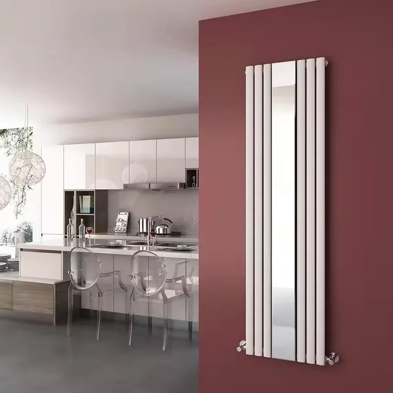 Avonflow OEM Designer Radiator Room Vertical Line Radiator with Mirror Painting Surface Heating Radiator