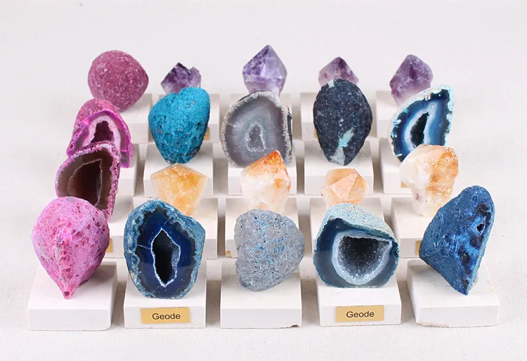 crystal cluster geode