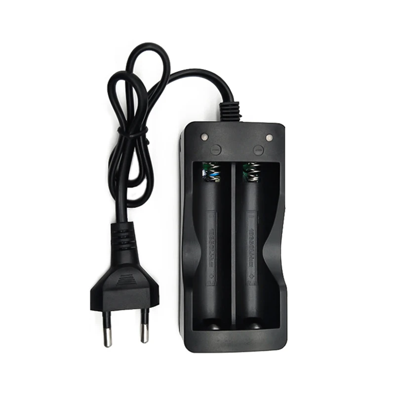 1pc Universal  EU Plug Charging Charger 18650 For Rechargeable Li-Ion Batteries 