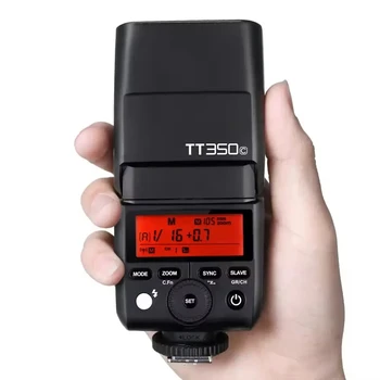 Godox TT350 Master Speedlite Flash S/N/C/O/F Camera Flash Light detail image