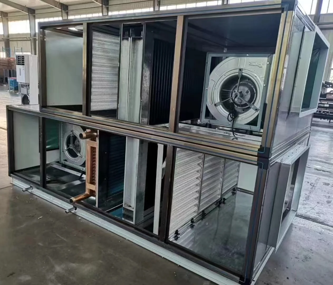 Air Handling Unit, Wall, AHU - detail 42