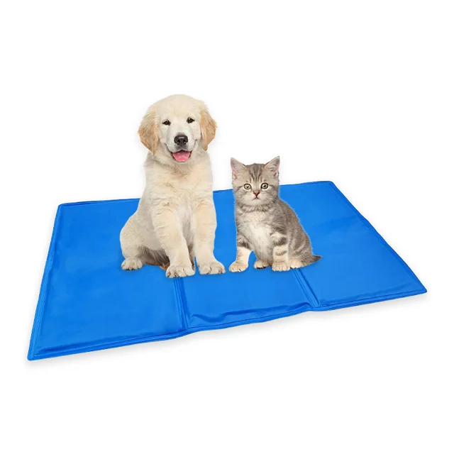 Self Cooling Mat for Dog/Pet Soft Pad for Indoor or Outdoor/Perfect as Blanket for Kennel Sofa Bed Floor Car
