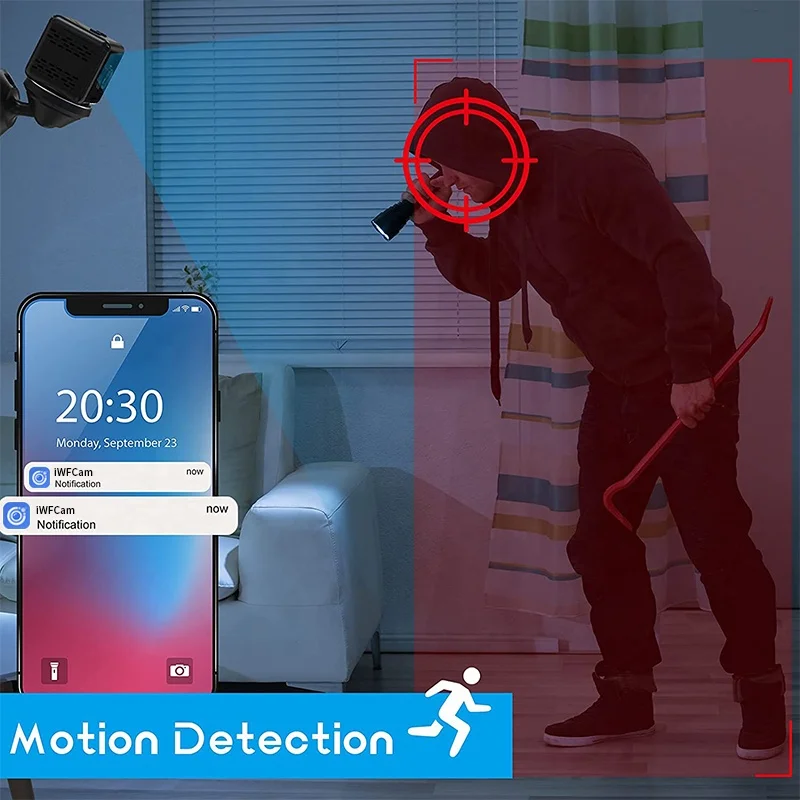 QZT Wireless Mini Video Wifi Camera Small Video Recorder Micro Mini Camera