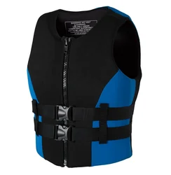 Gilet De Sauvetage Adulte 150N – Tissu Oxford 600D, Bandes Réfléchissantes Et Sifflet, Tailles S à 2XL