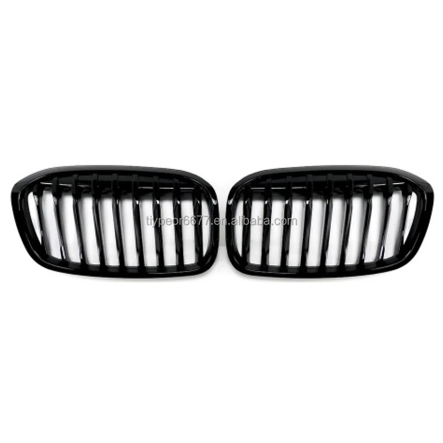 product tiypeor replacement car grilles abs 2 double slats three color front mesh grille for bmw 2 series f46-3