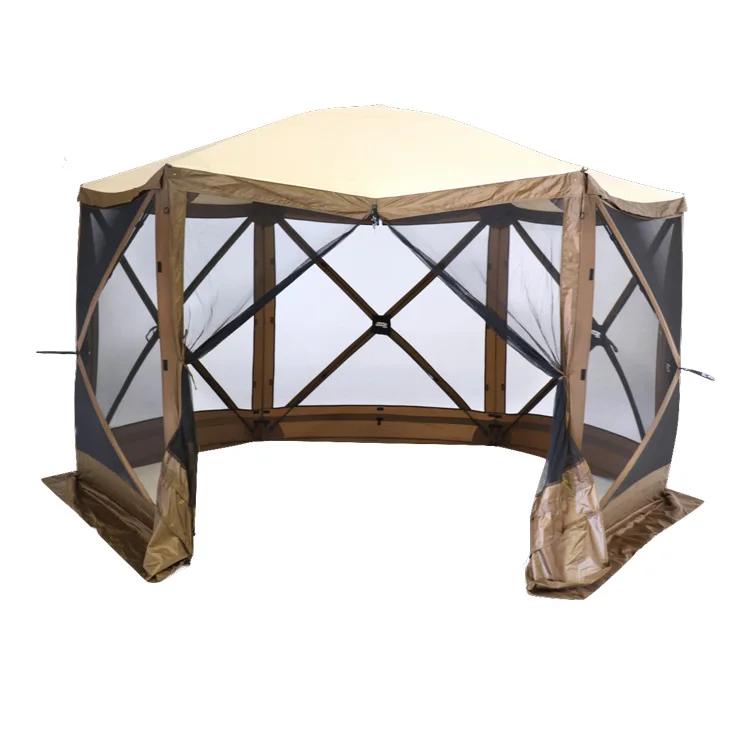 YumuQ All Seasons Portable Instant Easy Setup Pop up Alvantor Dome Starry Screen House Outdoor Camping Hub Tent