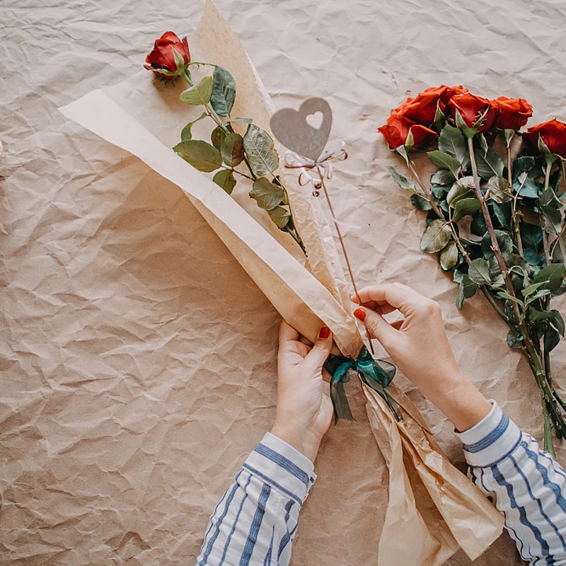 Wholesale Tissue Paper Flower Bouquet Wrapping Paper For Florist