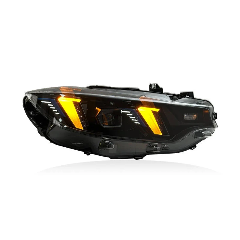 2013-2015 Upgrade White-Yellow Switch F32 F33 F36 Pre-Lci 6/8/9/10 PIN LED Sanke Eye Headlight for BMW 4 Series Headlights
