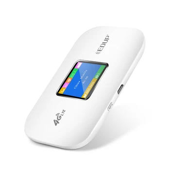 EDUP ZTEロック解除モバイルポータブル4GLTEルーターポケットWiFi