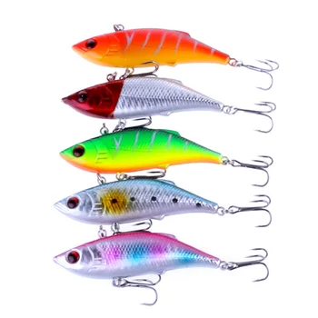 20pcs/bag Wholesale Hard Plastic Crankbait Minnow Popper Vibe VIB Fishing Lures Kit Artificial Swimbait Lure Combo – Soft Lure – view 5