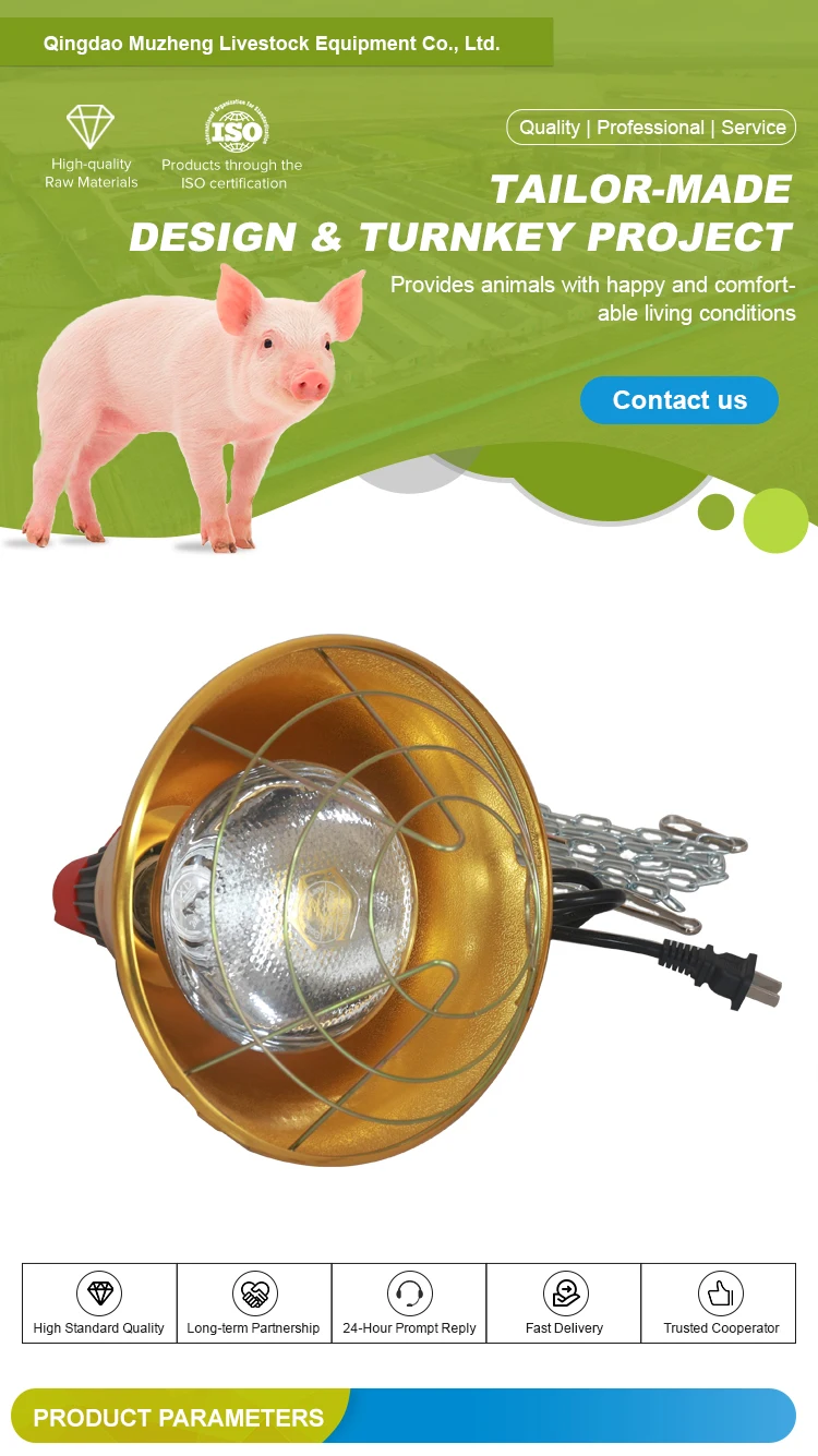 Piglets Infrared Heating Bulb Lamp For Keep Warming Buy Pig Farm Lamp,Heating Lamp,Piglet