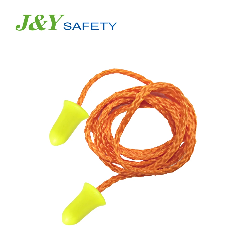 Safety Disposable Soft Pu Foam Material Earplugs Protection Ear Plug