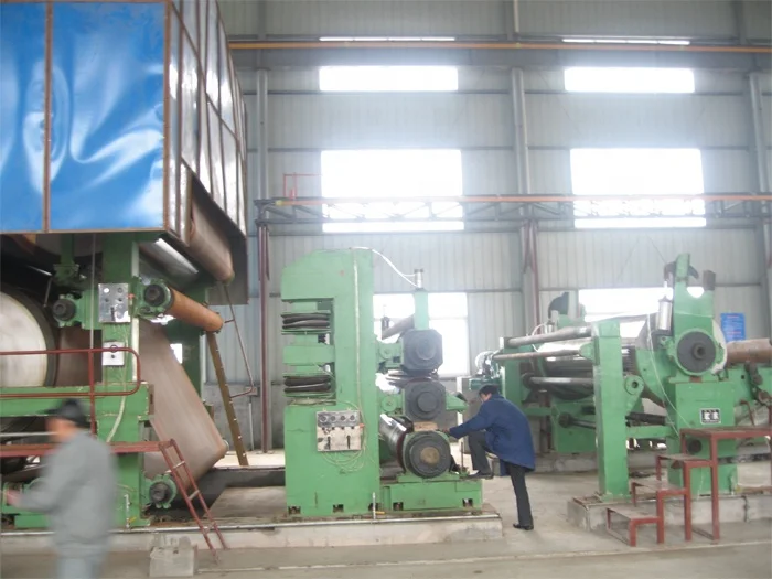 High Speed Wheat Straw Pulp Production Line Brown Kraft Paper Roll Corrugated Cardboard Making Machine