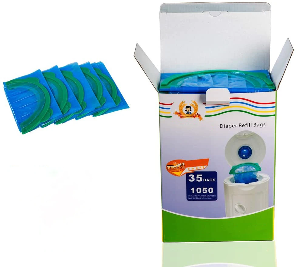 Munchkin Arm & Hammer 7 Layer Evoh Diaper Disposal Refill Bags Diaper