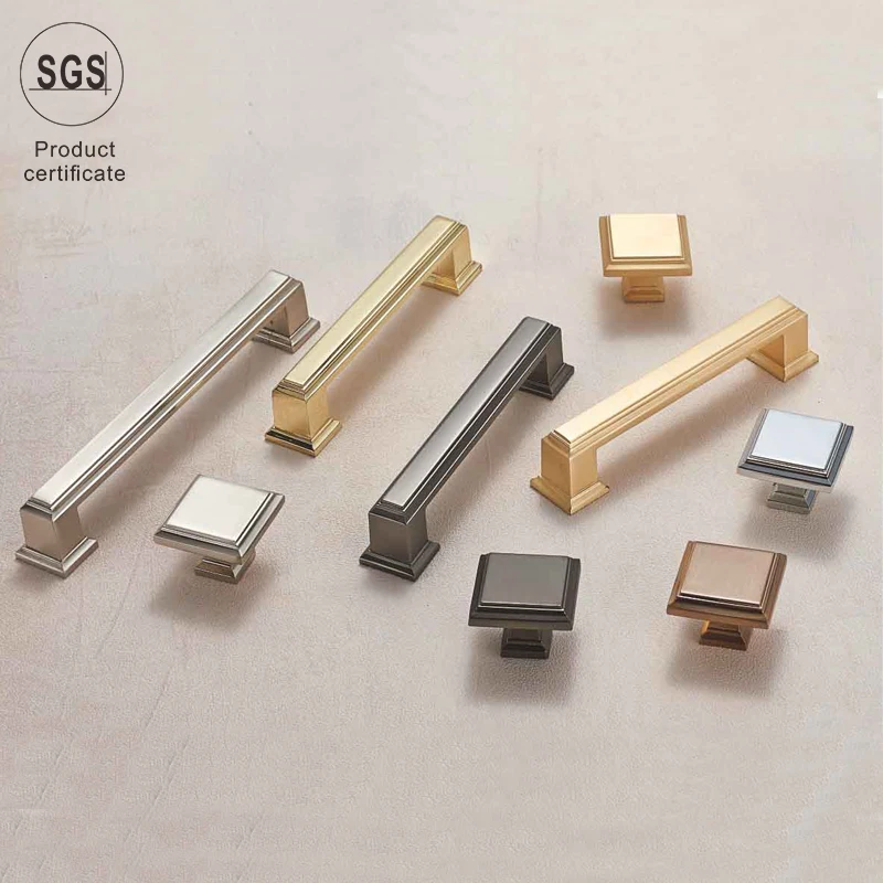 Hot Sale Zinc Alloy Furniture Kitchen Cabinet Hardware Handles Square Drawer Knob Buy Furniture Handle Kitchen Round Knobs And American Designs Cabinet Hardware Handles Square Drawer Knob Furniture Wardrobe Kitchen Cabinet Knobs Drawer