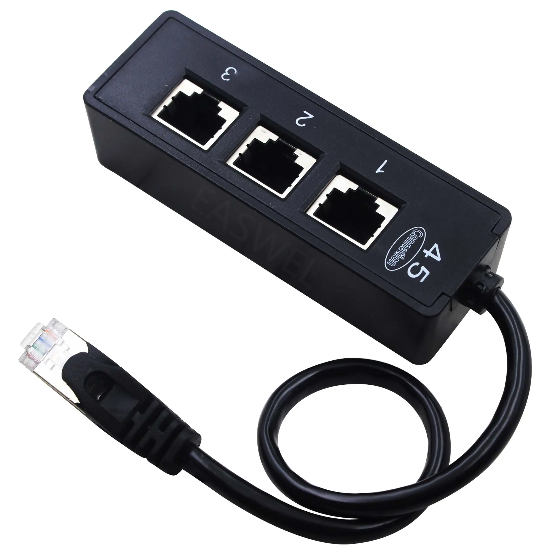 1PC Ethernet Splitter Cable Network Cable Coupler RJ45 Line Splitter  Ethernet