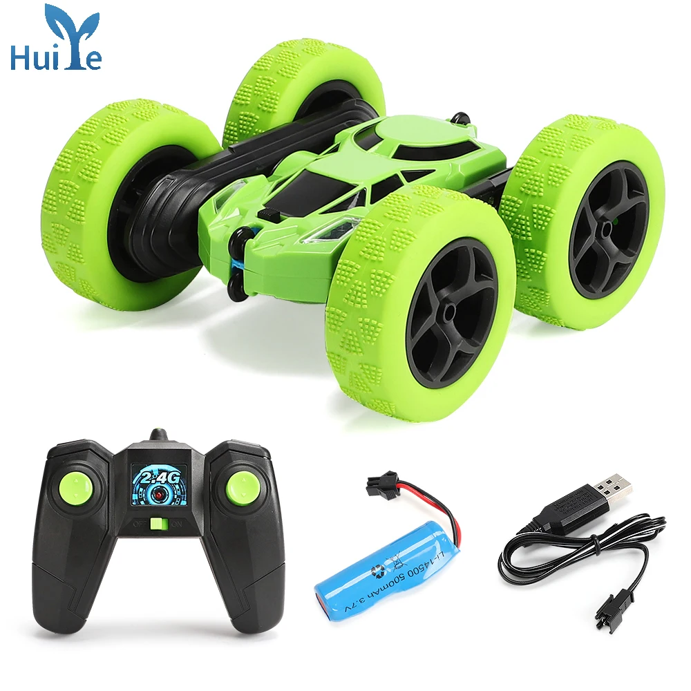 Huiye Remoto Carros De Control Remoto Stunt Drift Car Radio Control Toys  360 Degrees Tumbler Stunt Car Rc Car Kids Toys
