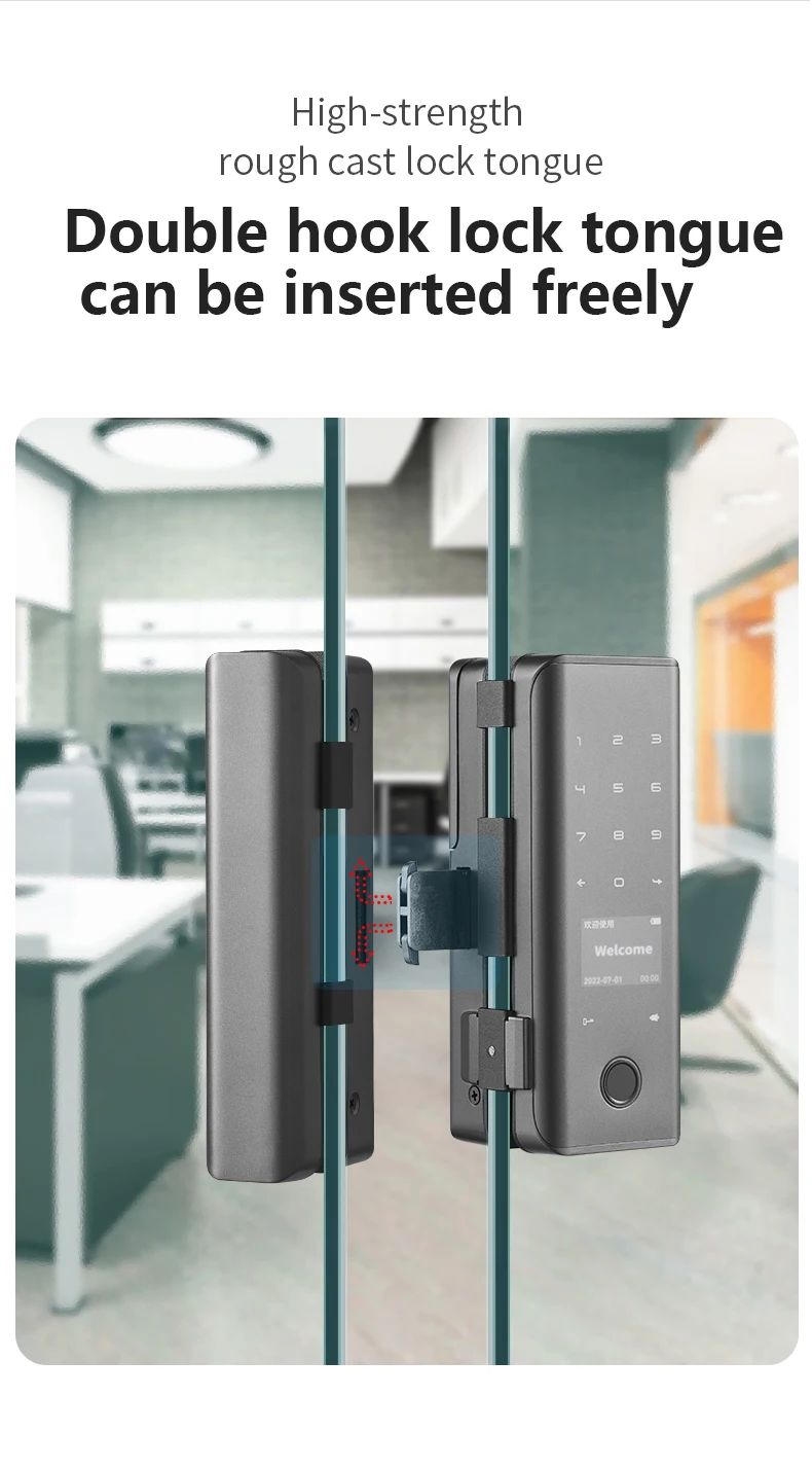 Factory Price Access Wifi Tuya Lock Electronic Door Locks for Homes Password App Unlocking Electronic Smart Door Lock