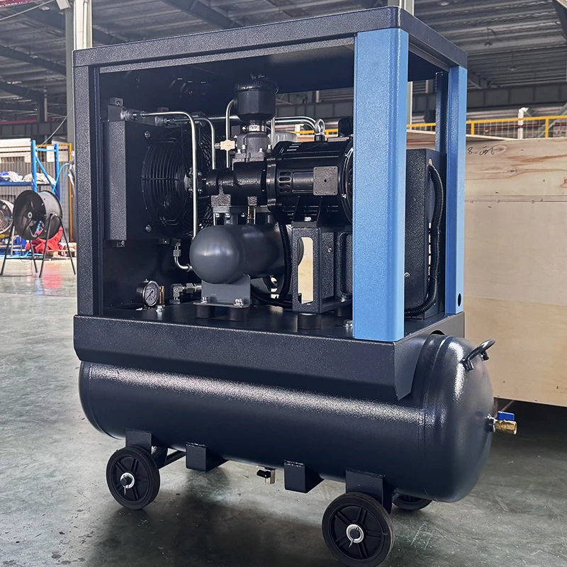 Industrial Small Compressor for Spraying Painting air Compressor for Car 220V Single-Phase Screw Air Portable