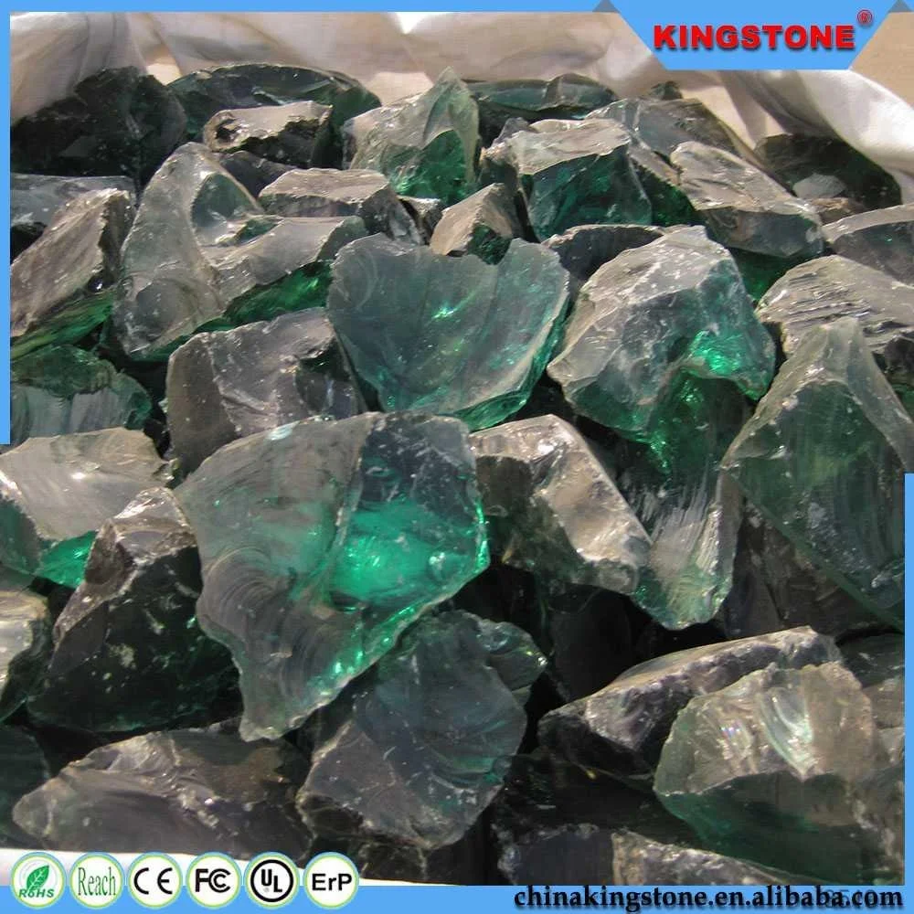 Дробленый стеклянный камень 4