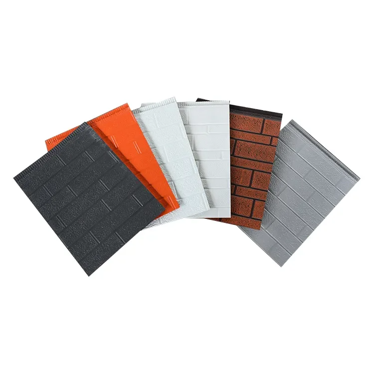 High density rock wool sandwich panel outdoor wall insulated roof panels rock wool sandwich board for exterior supplier