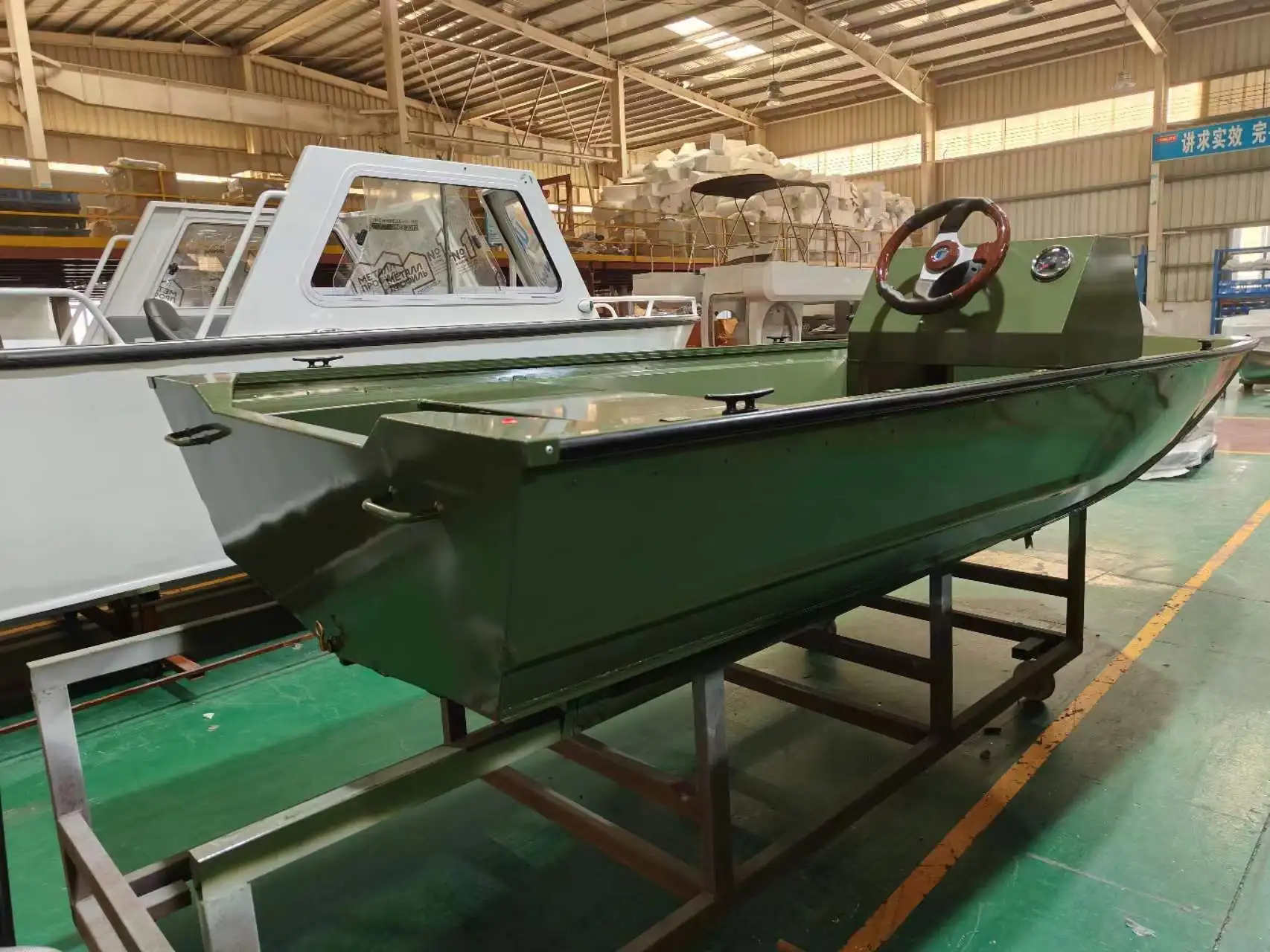 Kindle 16ft 4 Persom Flat Bottom Jon Aluminum Boats for Sale