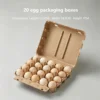 20 egg holders in their natural color